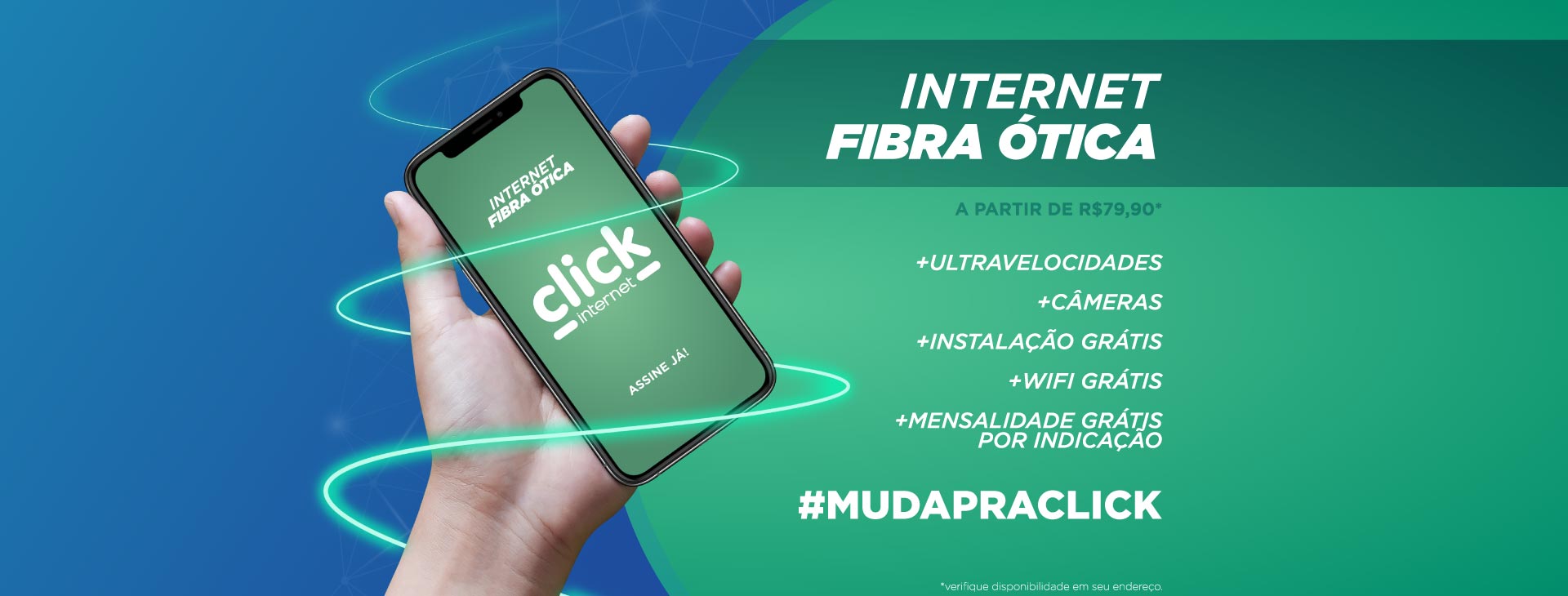 ClickNet RS - A melhor internet Fibra Óptica, Internet Rural